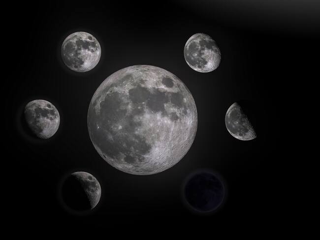 Ciclos de la Luna en diciembre (Getty Images)