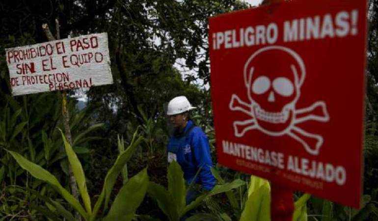 Norte de Santander lidera el número de victimas por esta clase de artefactos.