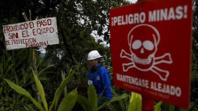 Norte de Santander lidera el número de victimas por esta clase de artefactos.