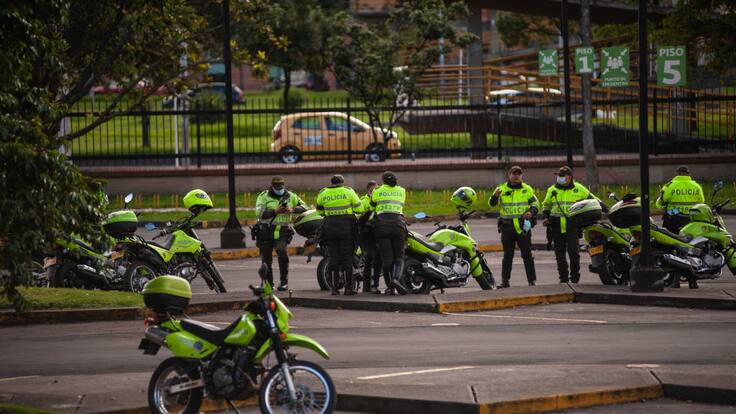 Más de 1.000 uniformados de la Policía acompañarán las manifestaciones en Bogotá