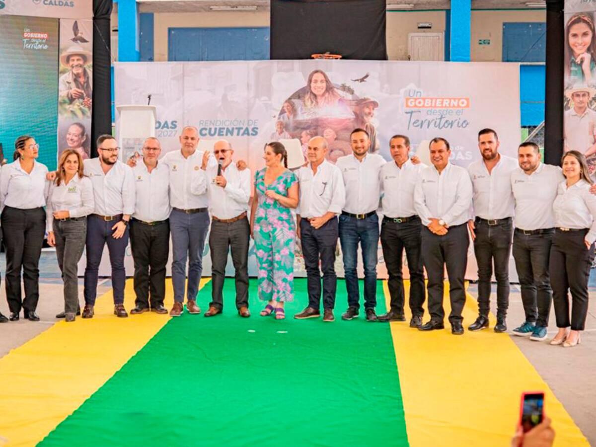 Caldas rinde cuentas: menos pobreza e impulso como territorio seguro y participativo