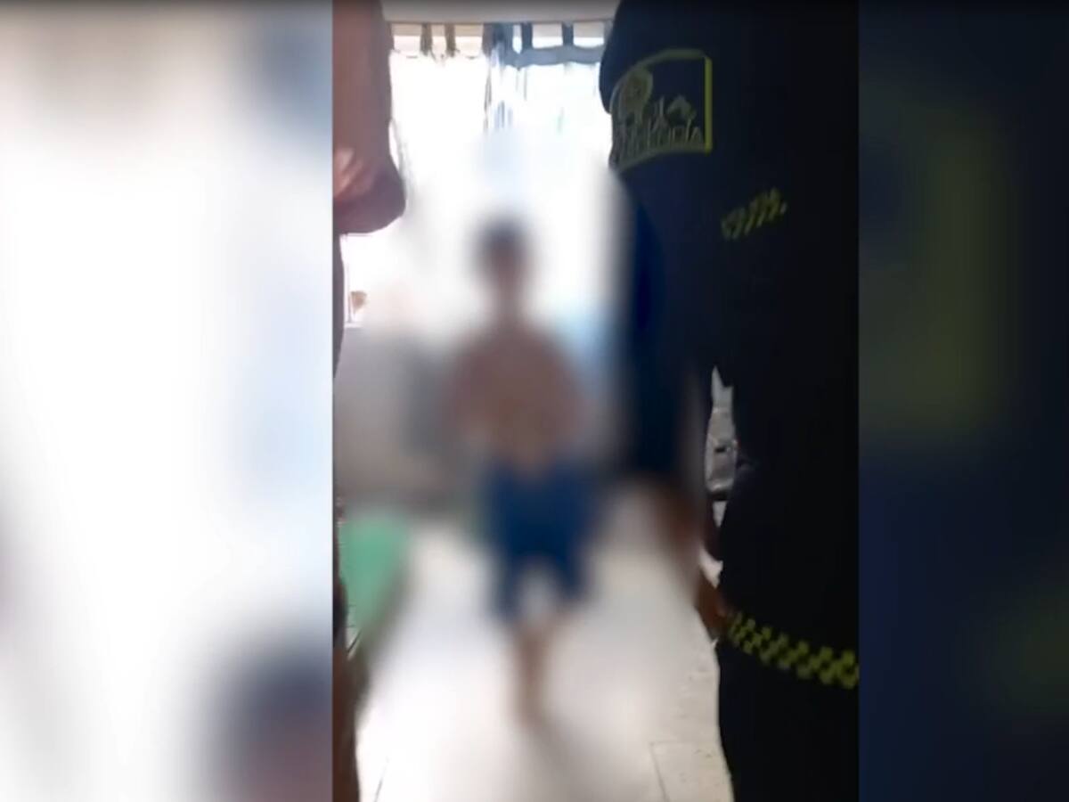 Por presunto maltrato quedó a cargo del ICBF menor de 8 años que permanecía solo en una vivienda