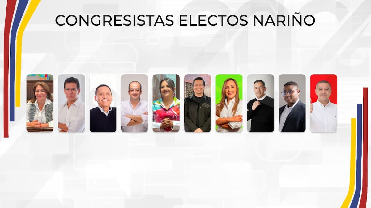 Congresistas de Nariño para el 2026: Estos son los resultados oficiales terminado el escrutinio