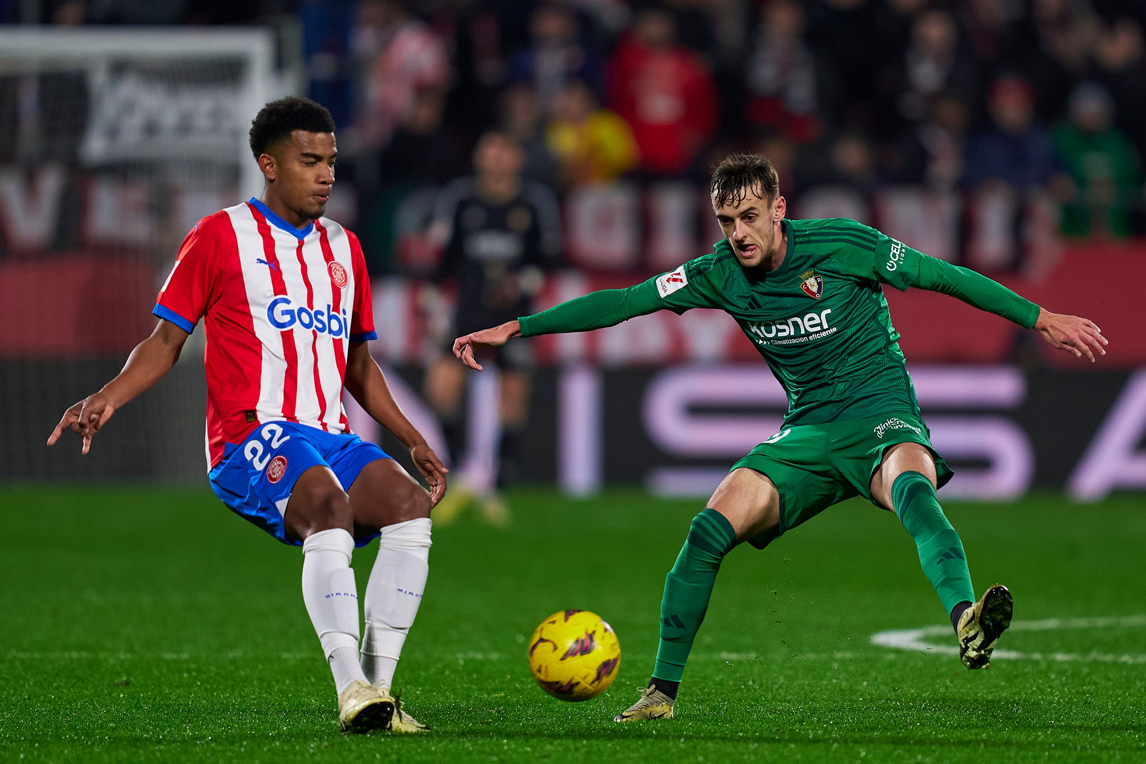 Jhon Solís jugó en la victoria del Girona en LaLiga. (Photo by Pedro Salado/Getty Images)