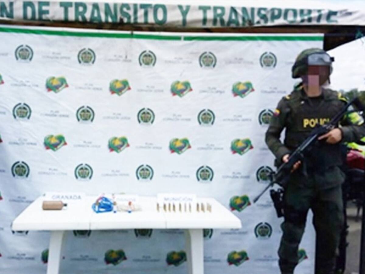 Policía incauta material de guerra en el norte del Cauca