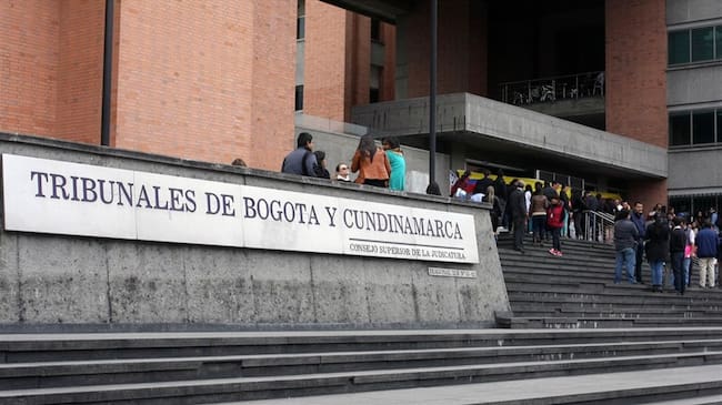 Tribunal superior de Bogotá. Foto: Colprensa