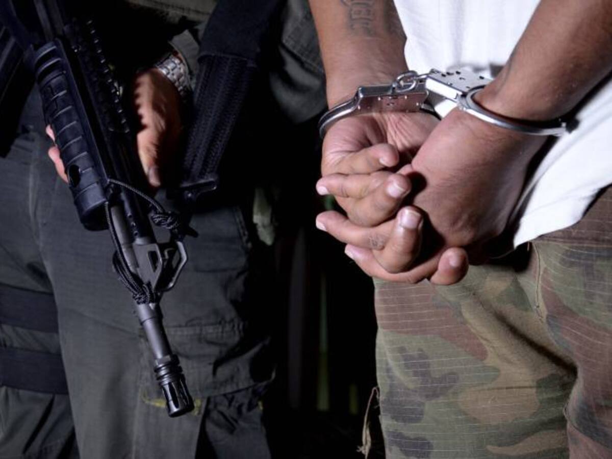 Capturado alias Pequeño, cabecilla del ELN en el bajo Cauca