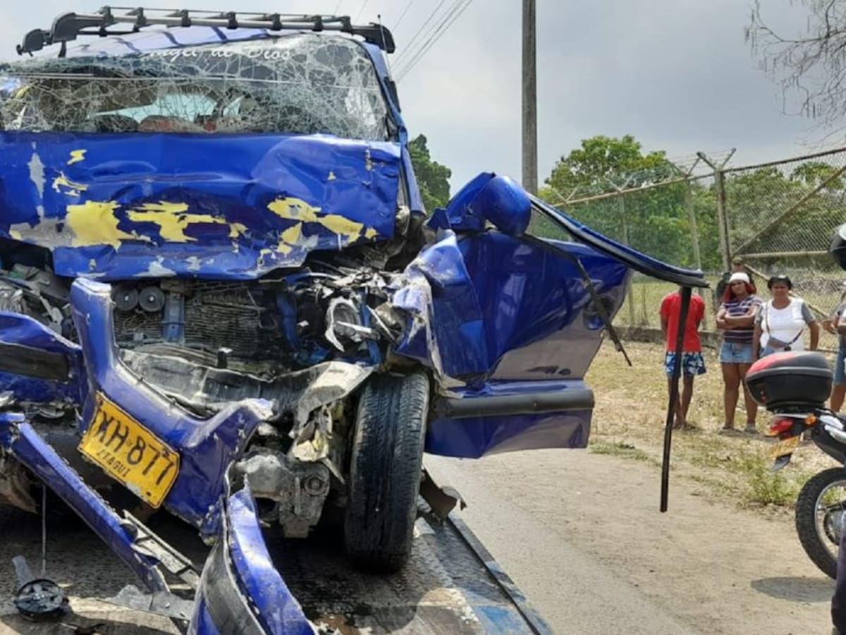 Choque entre camión y vehículo particular dejó un muerto en Pasacaballos