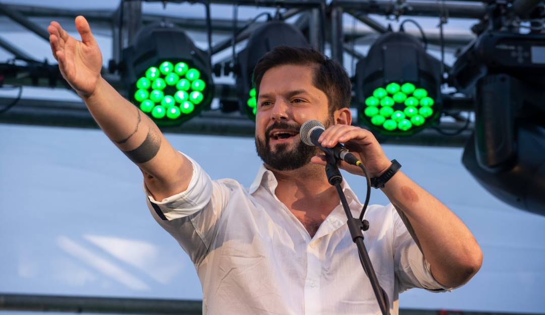 El presidente electo de Chile, Gabriel Boric. Foto: Getty