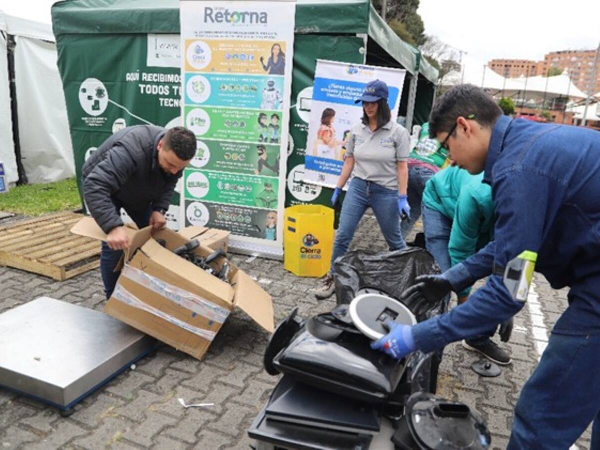 ¿Tecnología, pilas y material reciclable sin uso?: llévelo a la Reciclatón en Bogotá