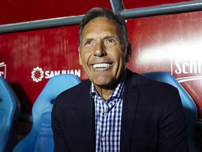 Miguel Russo durante su debut ante Universitario de Perú