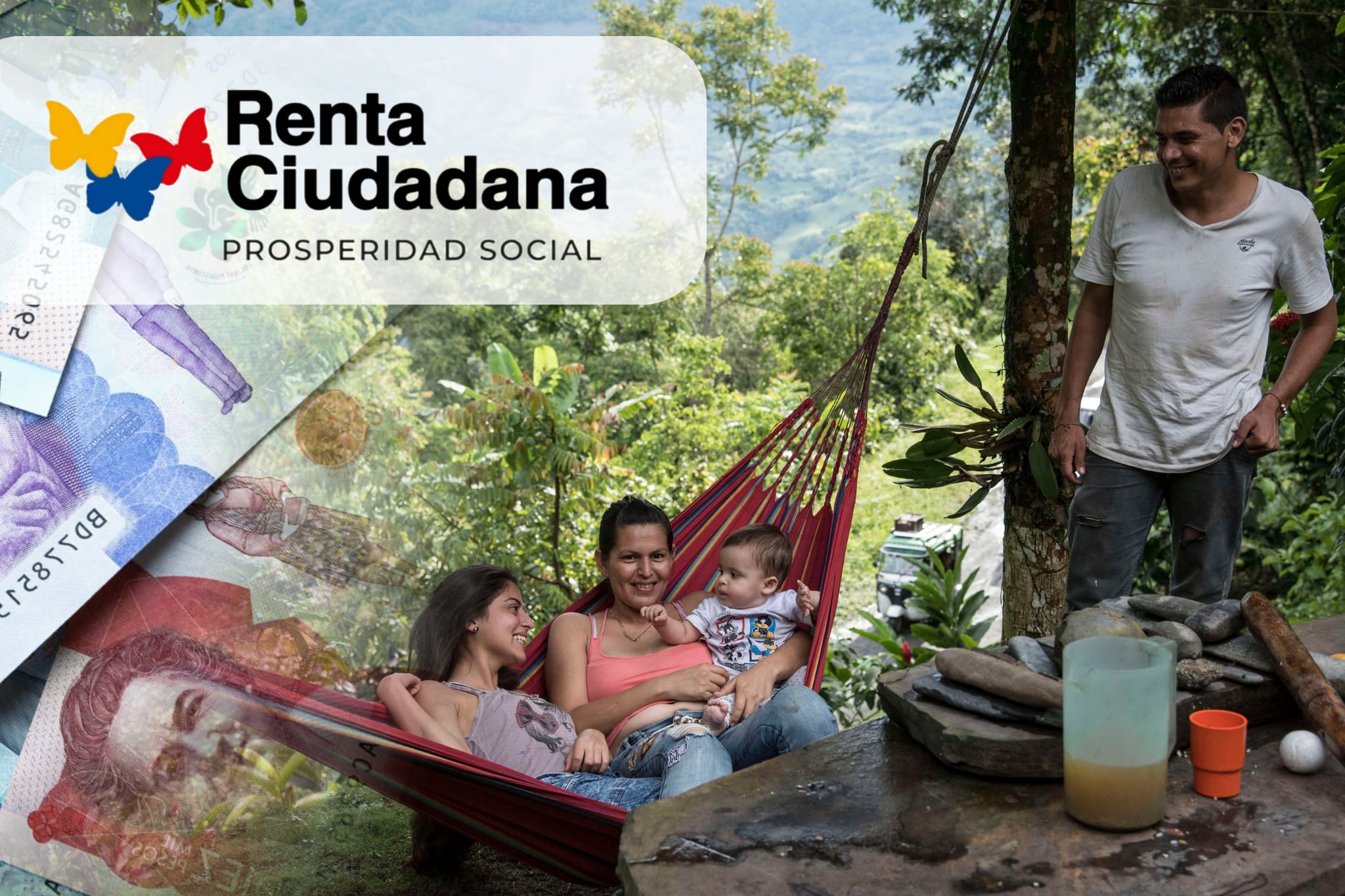 Imágenes tomadas de Getty Imagenes // Logo tomado de Renta Ciudadana - Prosperidad Social