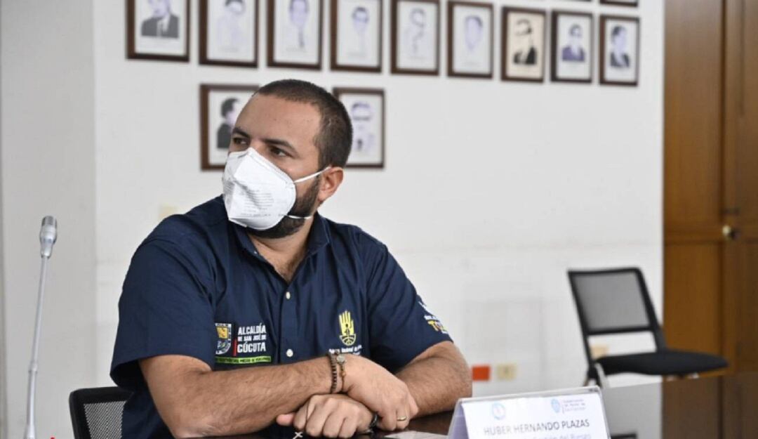 Director de la Unidad de Gestión de Riesgo, Huber Plazas