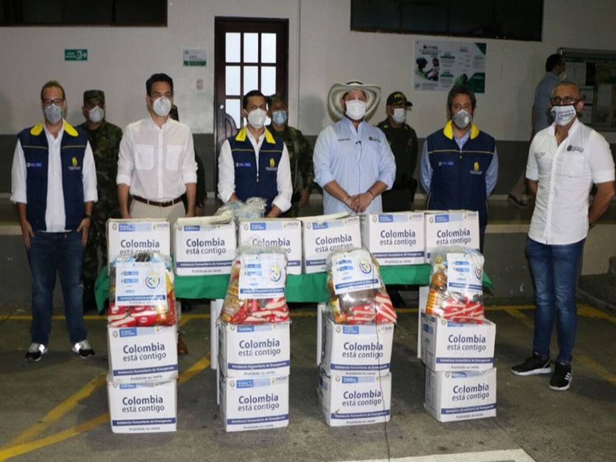 MinInterior entregó kits alimentarios para población vulnerable de Montería