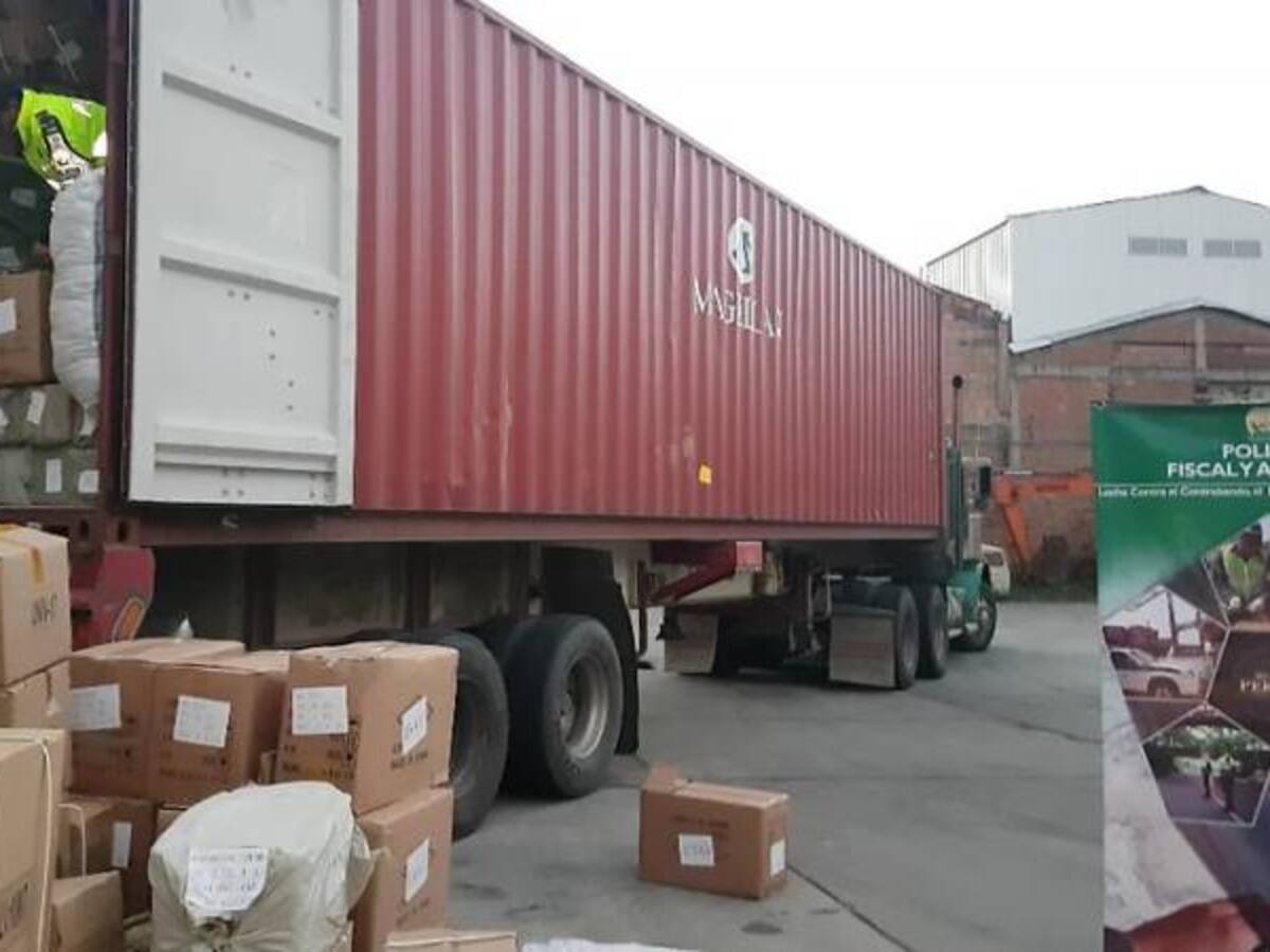 Desarticulan la principal red de contrabando del eje cafetero