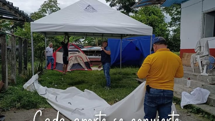 Sebastián Restrepo, líder voluntario