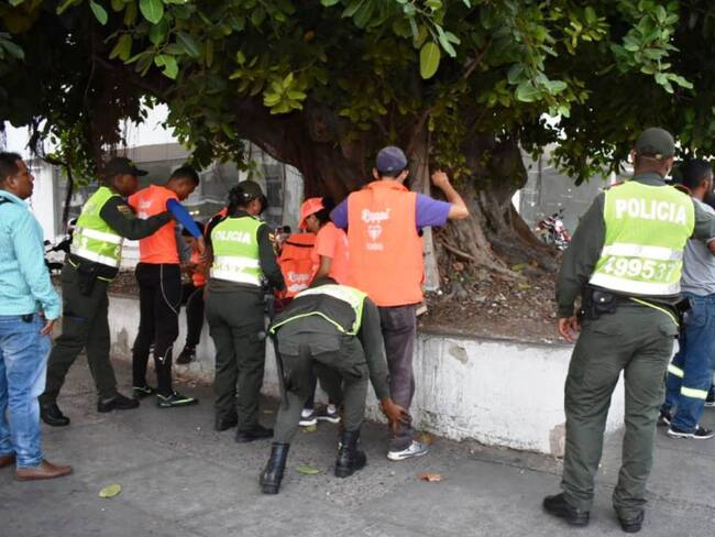 Inician controles de seguridad en zona turística de Cartagena