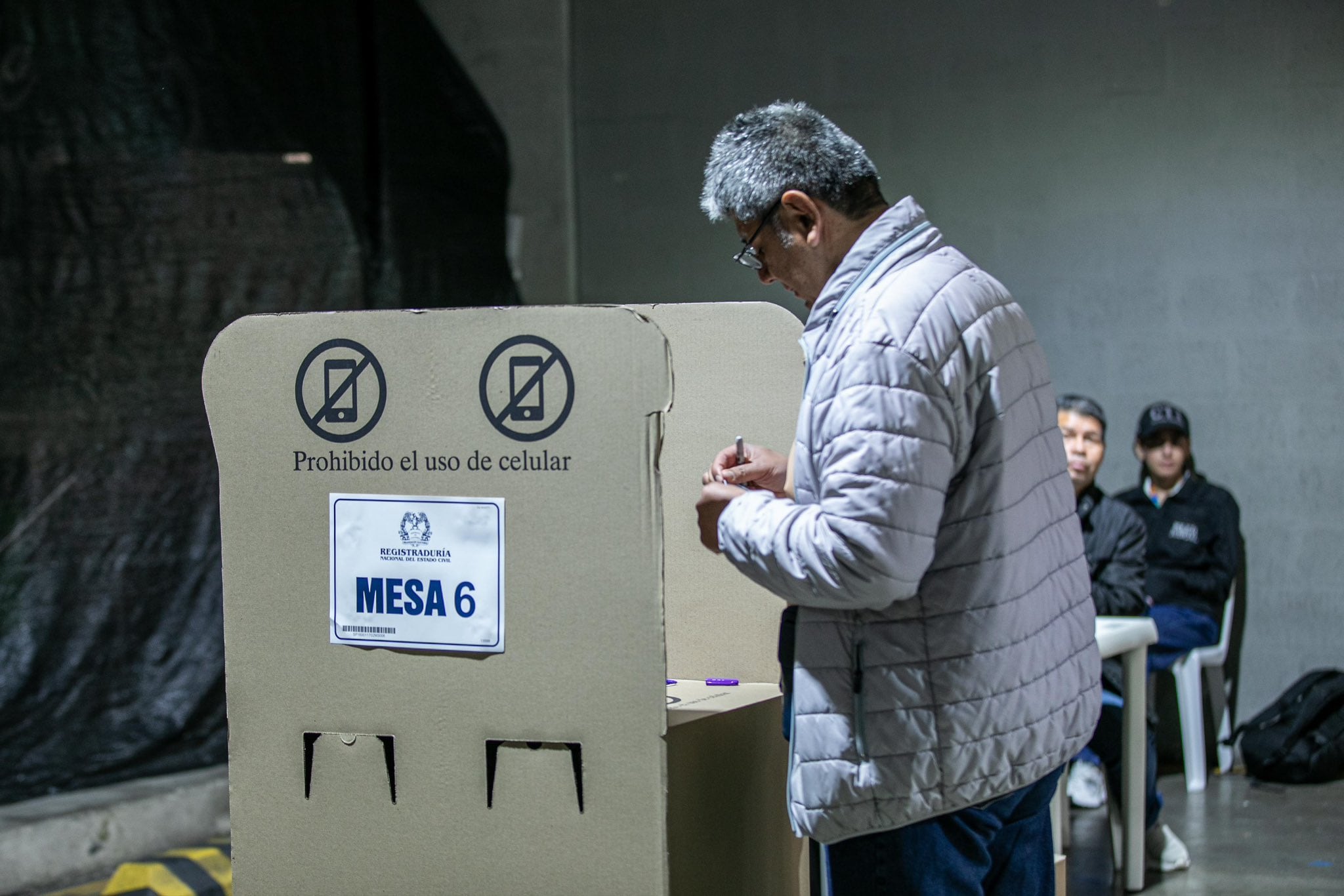 Avanza con normalidad las votaciones al interior de la Alcaldía de Bogotá. Foto: Alcaldía de Bogotá