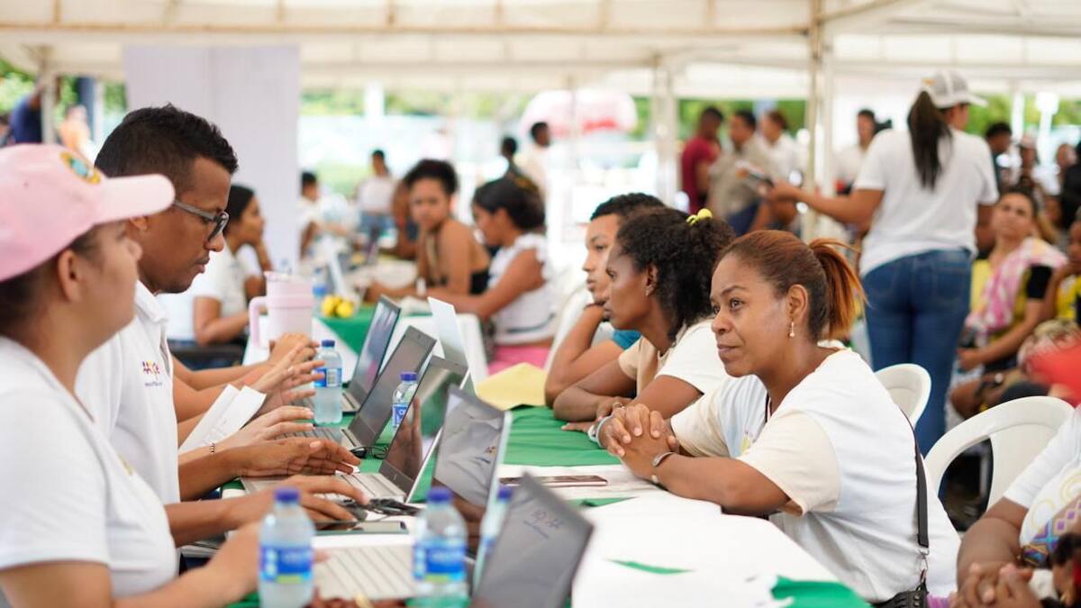 Más de 1.500 personas asistieron a la Feria de Empleabilidad de la Alcaldía de Cartagena