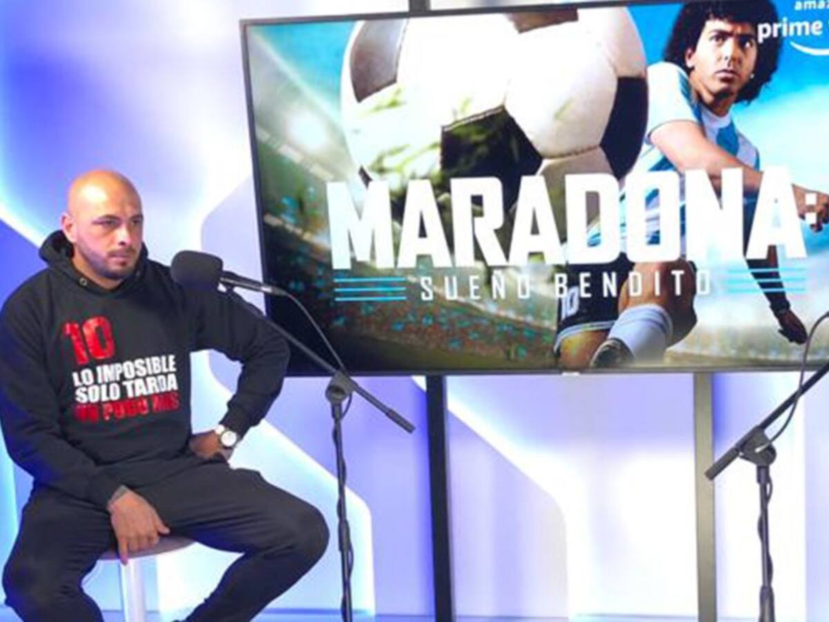 Omar Pérez y su recuerdo de Diego Maradona