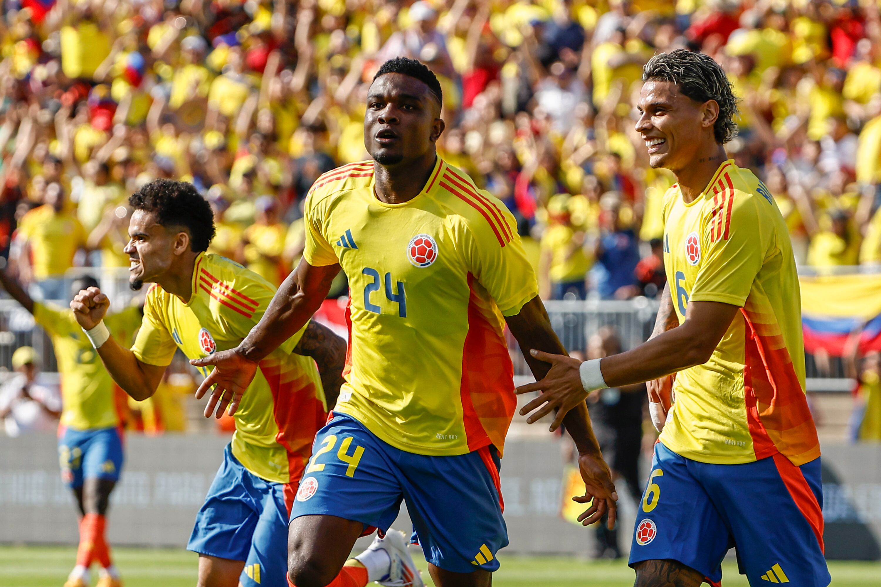 Jhon Córdoba, delantero de la Selección Colombia.(Photo By Winslow Townson/Getty Images)