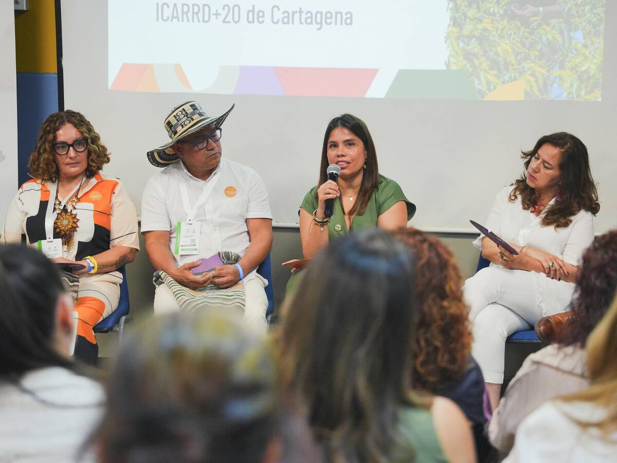 ARN presentó en Cartagena la tierra como pilar de paz en conferencia internacional ICARRD+20