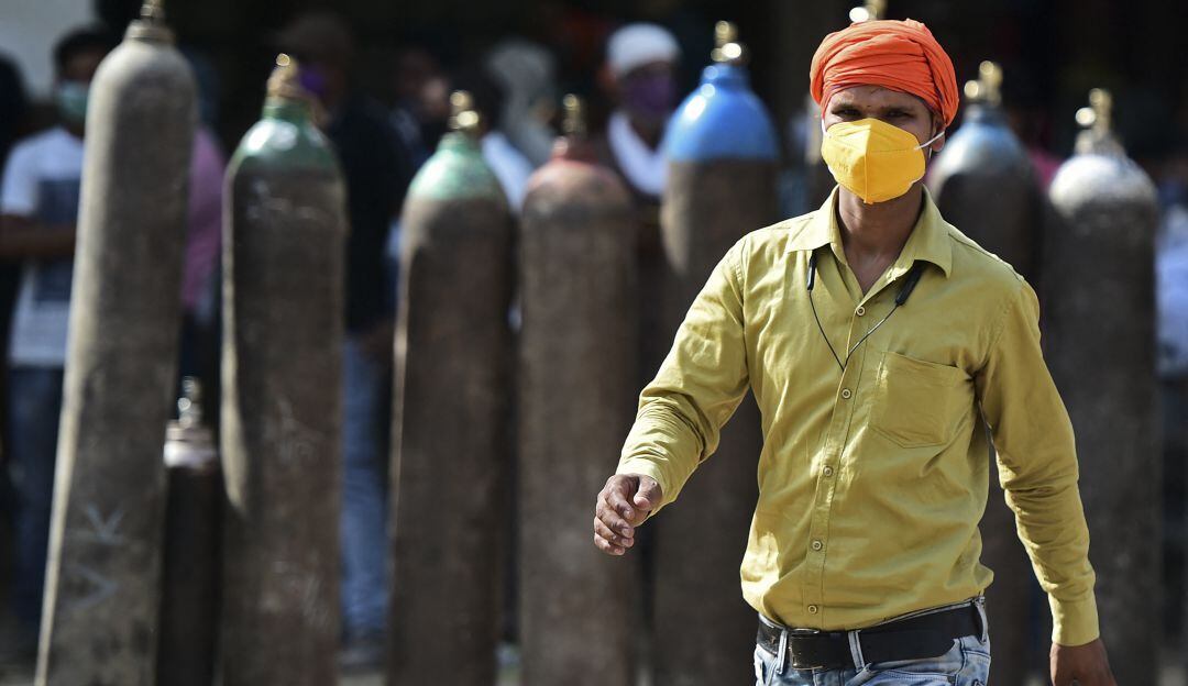 Calles en Nueva Delhi