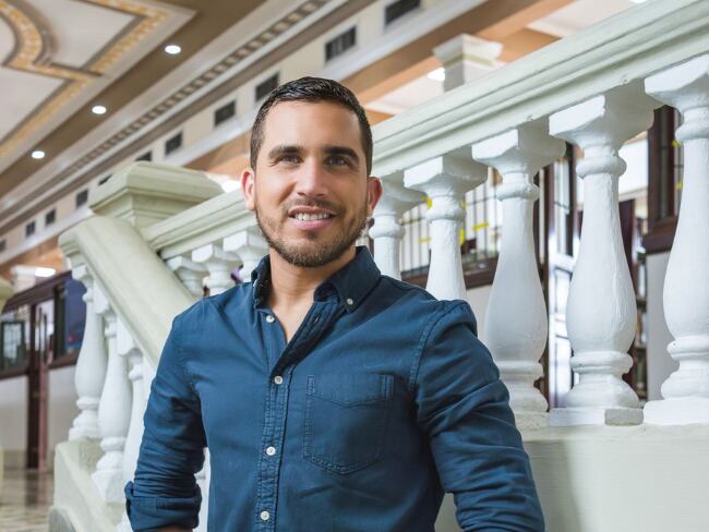 Cristian Verbel,  fundador de Catalítico