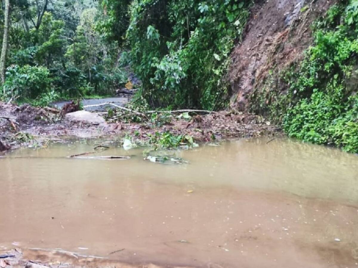 La zona rural de Ituango está completamente incomunicada por las lluvias