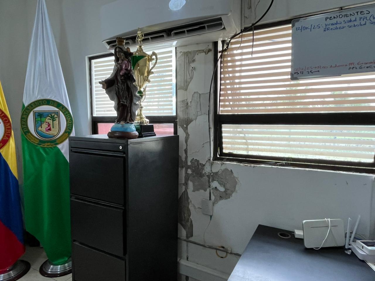 Inicio de mejoramientos a estaciones de Policía con recursos de la Tasa de seguridad Foto: Gobernación de Antioquia