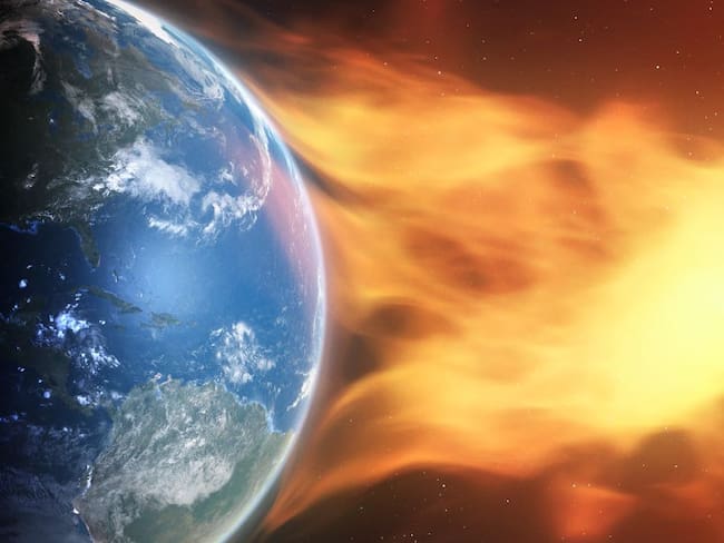 Tormentas solares golpean a la Tierra cada 25 años