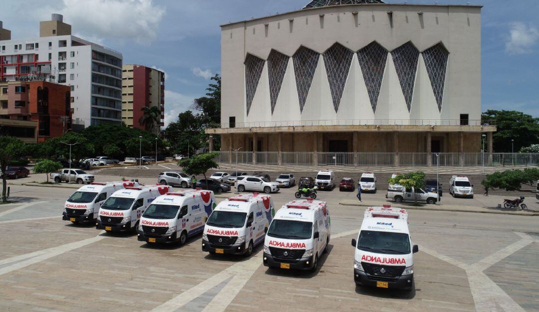 Ambulancias de Colombia.