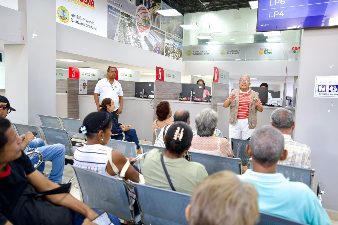 Pago impuesto predial. // Alcaldía de Cartagena