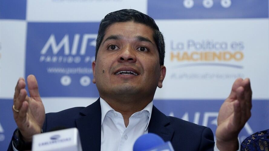 Presidente del MIRA, Carlos Guevara. Foto: Colprensa