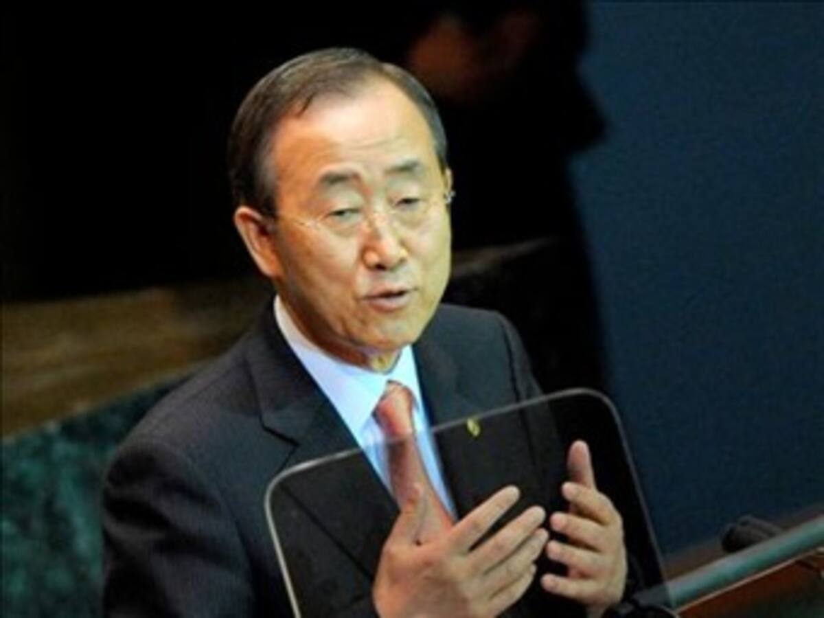 Ban Ki Moon dice que no hay condiciones en Honduras para unas elecciones 'creíbles'