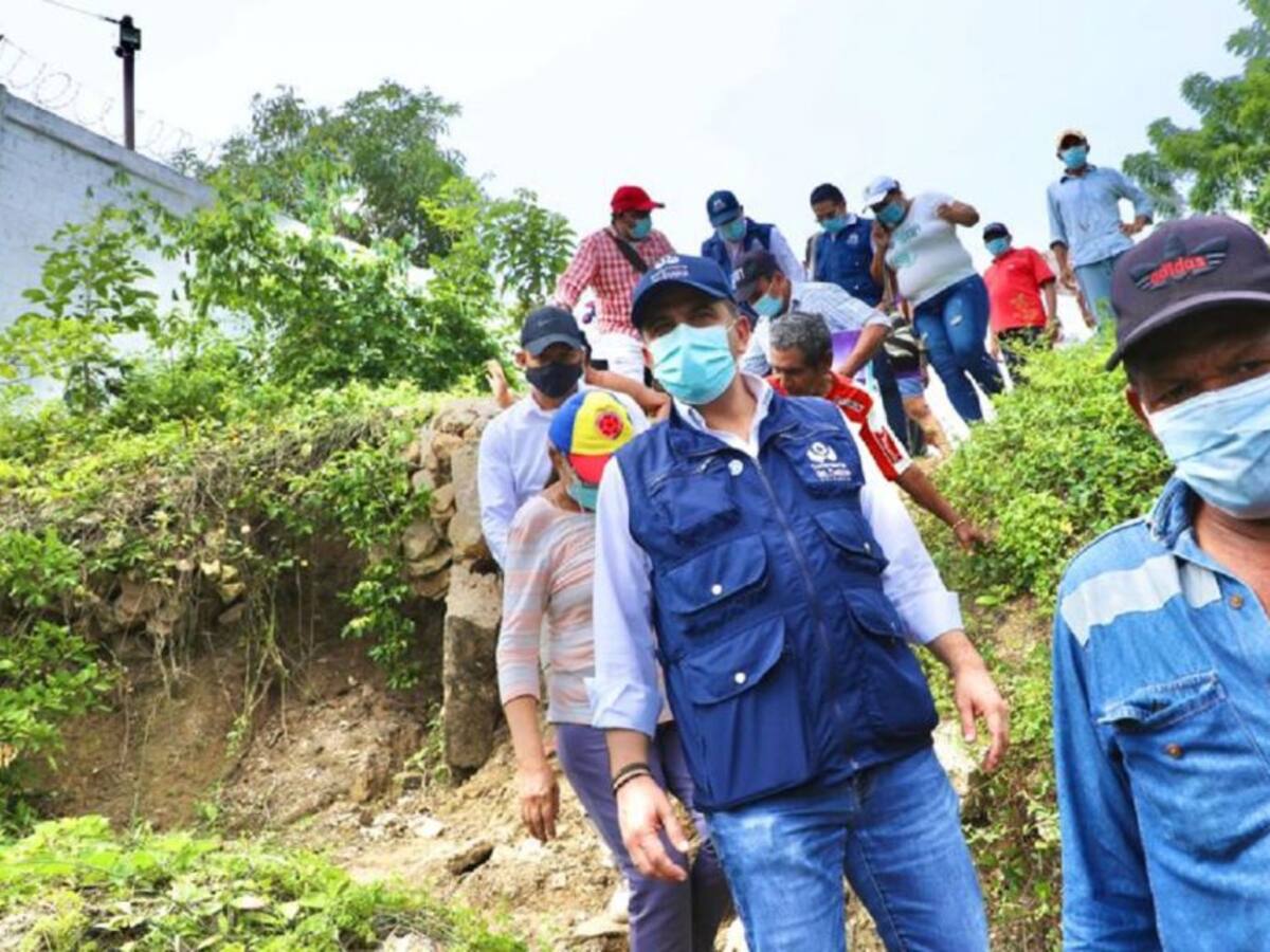 Defensor pidió medidas urgentes por deslizamientos en El Carmen de Bolívar