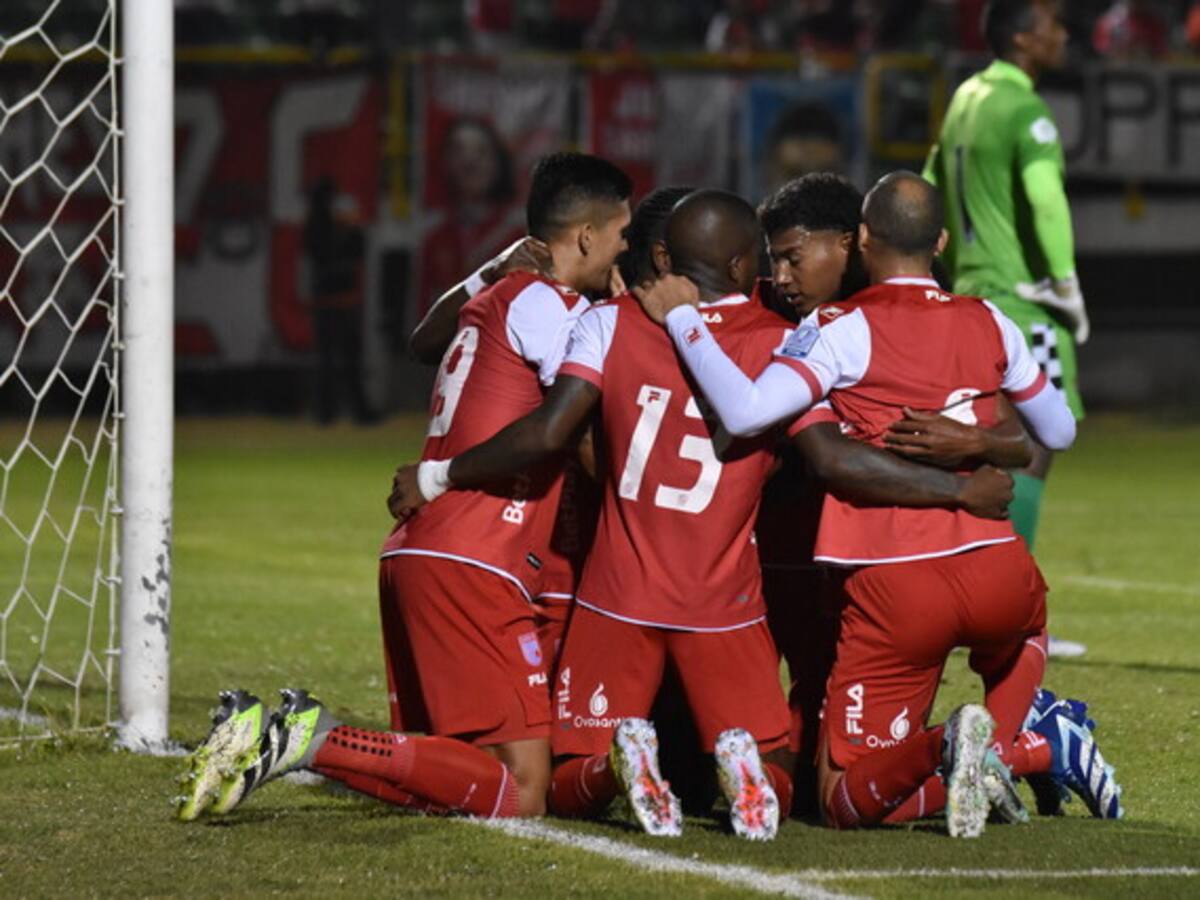 Santa Fe le ganó a domicilio a Boyacá Chico y asciende en las primeras posiciones