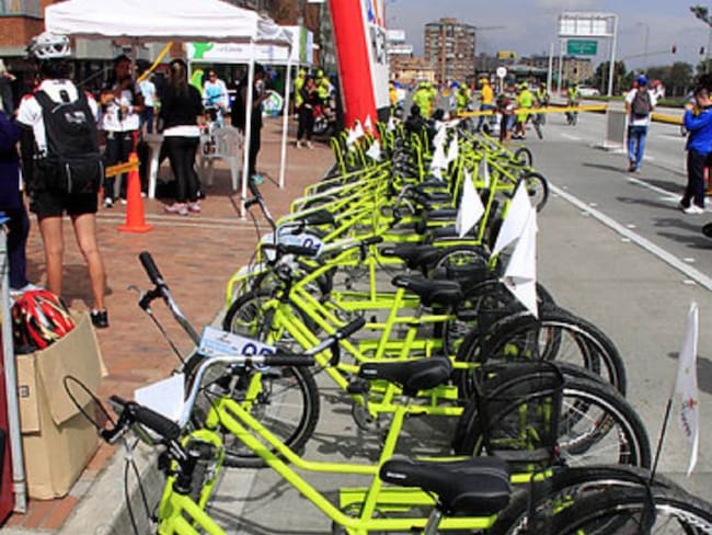 Imagen de ilustración sobre estacionamiento de bicicletas