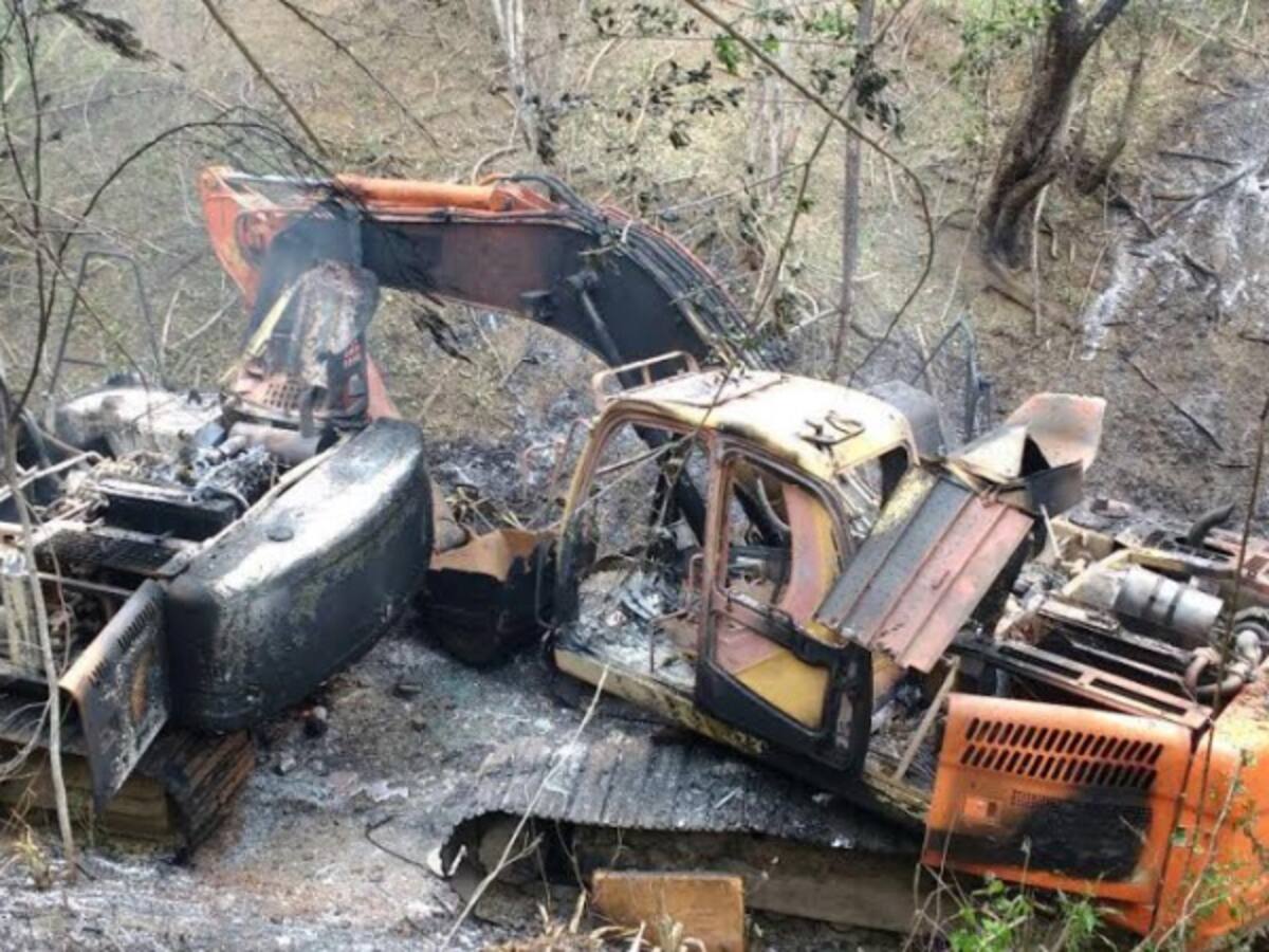 Hay 14 capturados por minería del Eln