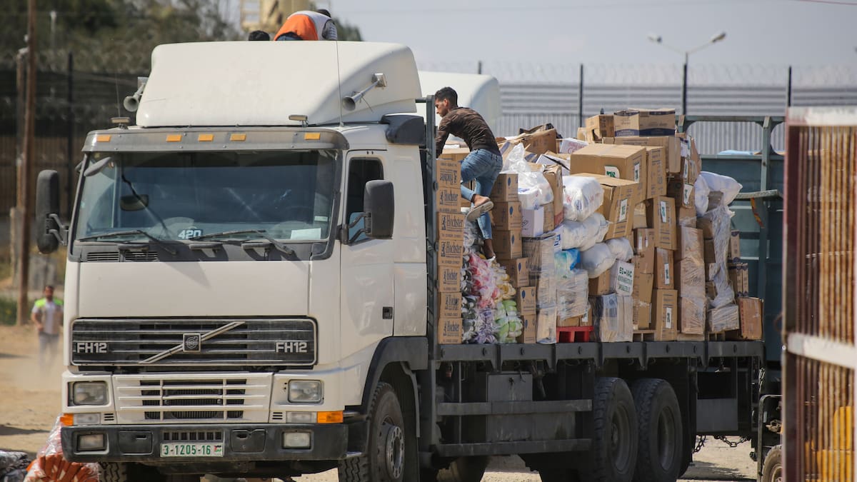 Gaza: “pausa táctica” de Israel permite entrada de ayuda humanitaria desde Egipto
