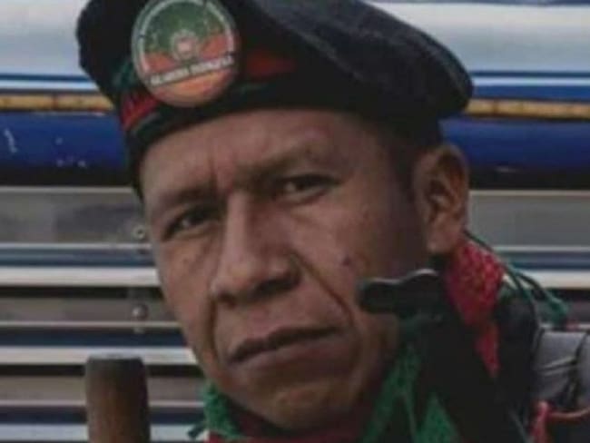 Alveiro Camayo Güetio, ex coordinador regional de la guardia indígena