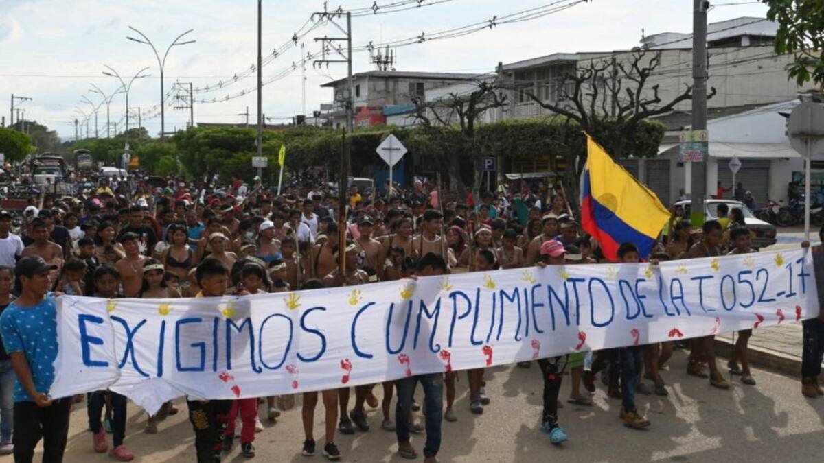El pueblo Barí fue escuchado por el gobierno nacional en Tibú