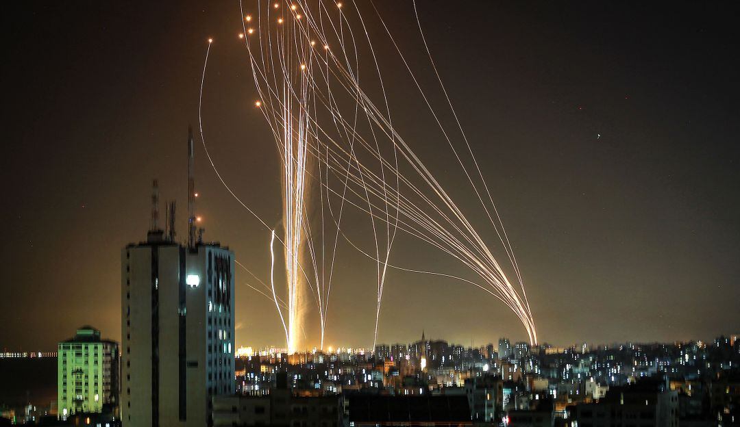 Durante los 11 días de confrontación se lanzaron cientos de cohetes entre Israel y la Franja de Gaza.