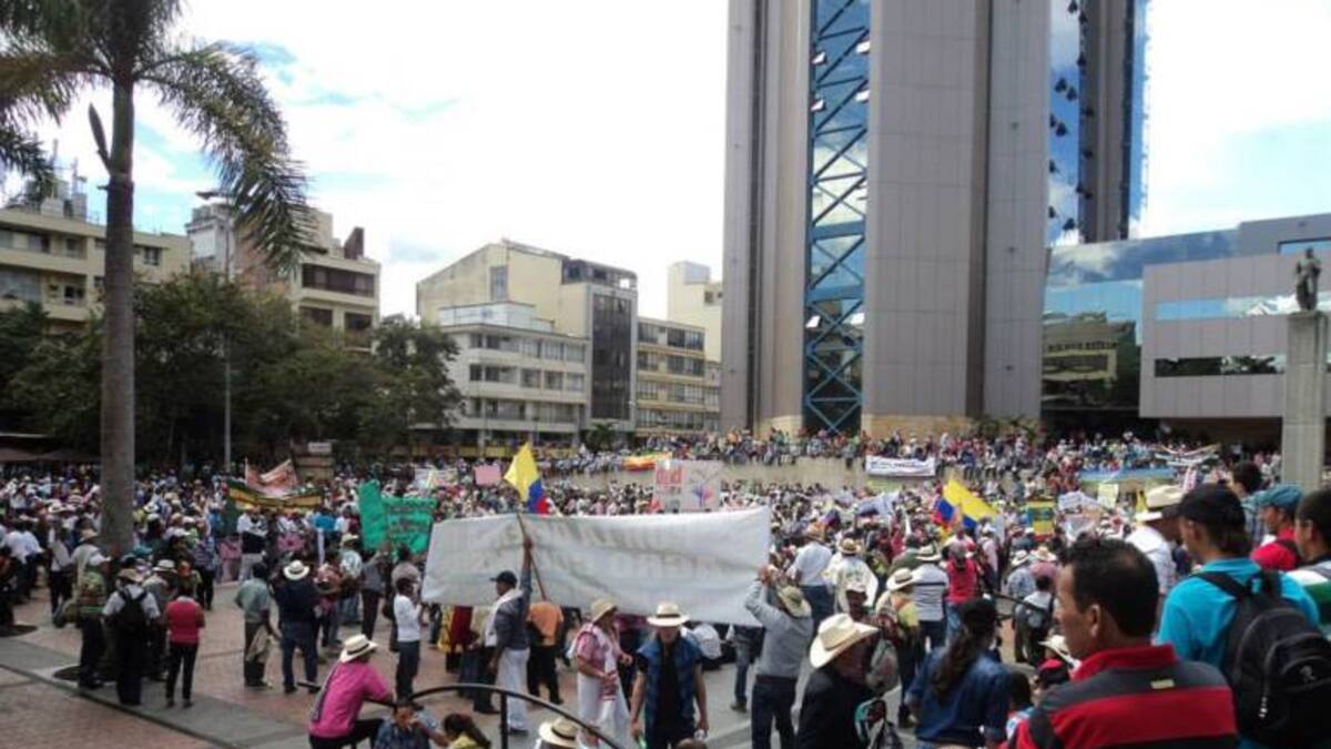 Informe marchas en Armenia