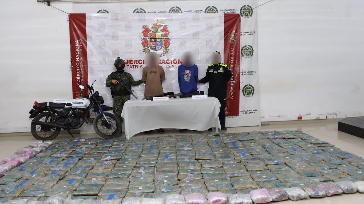 Capturan a dos presuntos miembros del Clan del Golfo en Puerto Escondido, Córdoba