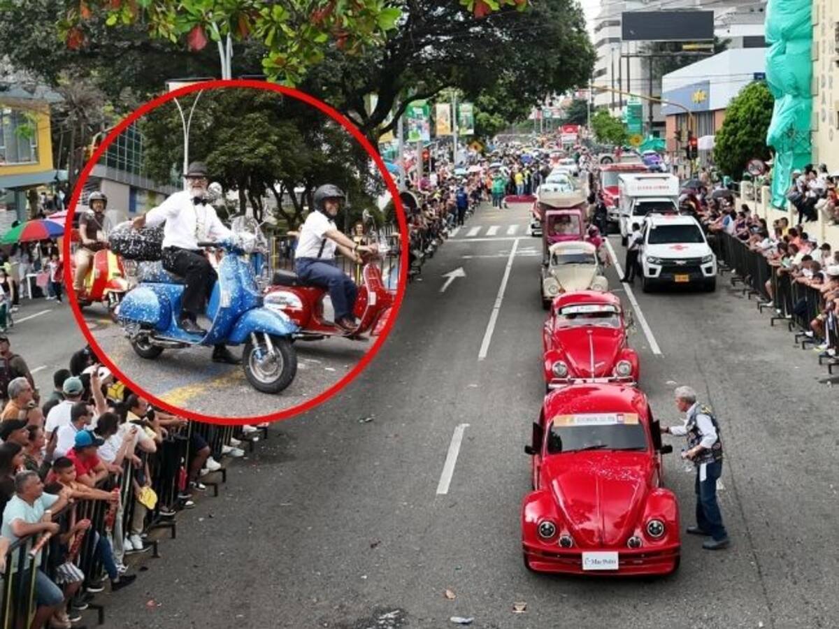 Club de autos clásicos se retira de la feria de Bucaramanga por mal comportamiento de los ciudadanos