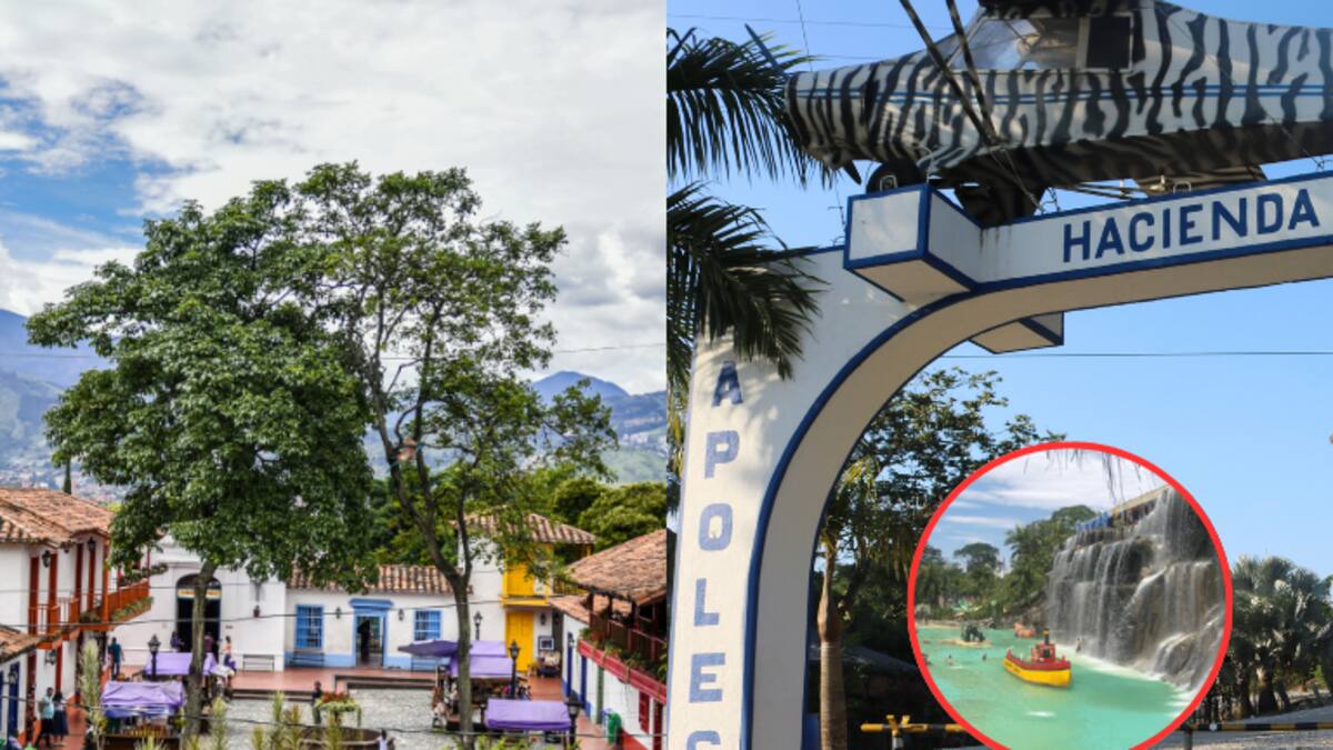 Medellín: ¿es más barato ir al Pueblito Paisa o la Hacienda Nápoles? Esto le costaría