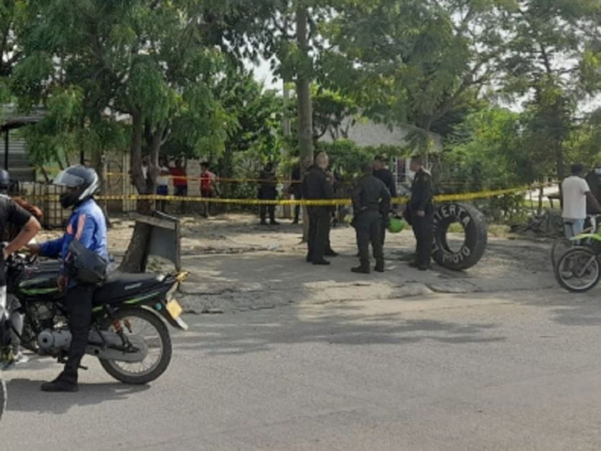 Dos muertos y un herido dejó sicariato en un lavadero de Cartagena