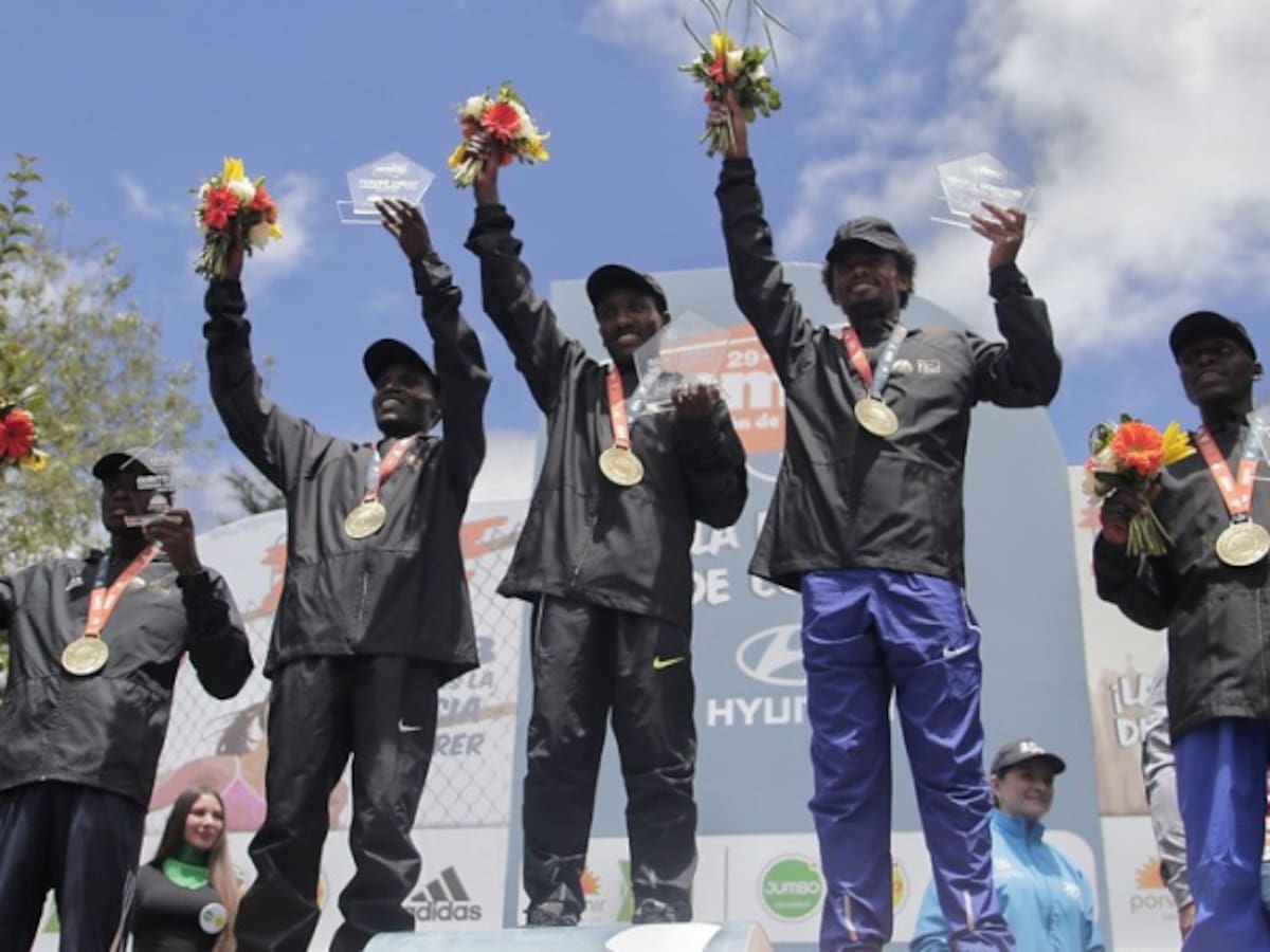 Los etíopes Getahun y Gudeta triunfan en la Media Maratón de Bogotá