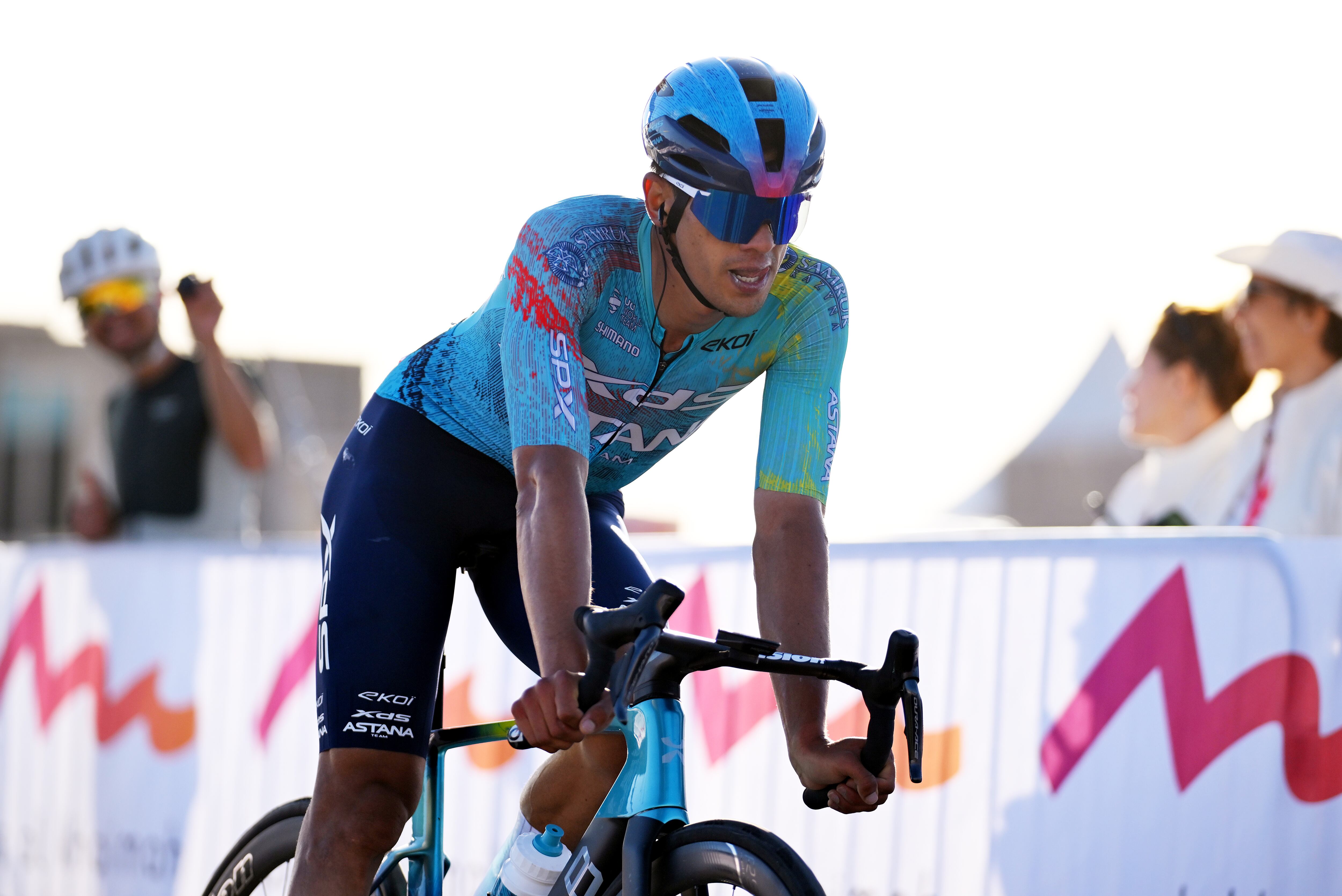 Harold Tejada logra el podio en la etapa 5 de la París-Niza: así le fue al ciclista colombiano. (Photo by Tim de Waele/Getty Images)